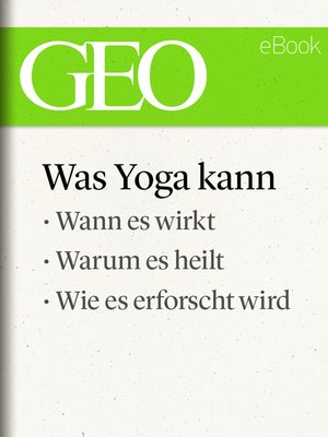 cover image of Was Yoga kann (GEO eBook Single)